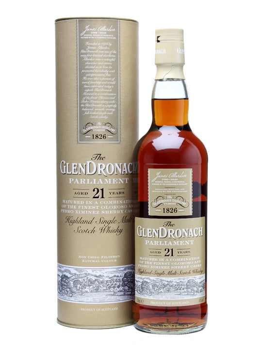 GlenDronach 21 YO - Parliament 3cl