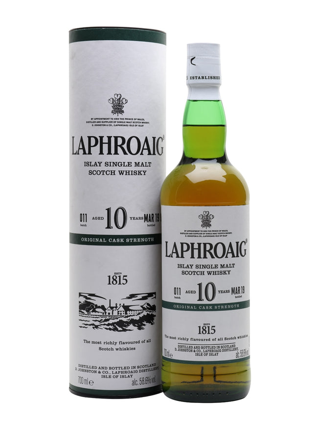 laphroaig 10 YO Cask Strength Batch 11 3cl