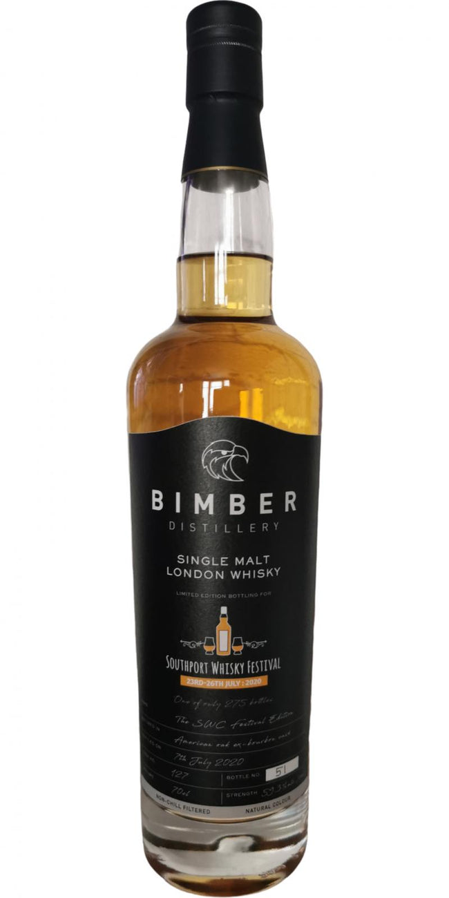 Bimber Southport Whisky Club Cask #127 Ex-bourbon 3cl